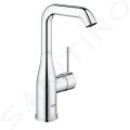 Grohe Essence New Umvadlov batria s vpustom Push-Open, chrm