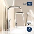 Grohe Essence New Umvadlov batria s vpustom Push-Open, chrm
