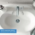 Grohe Essence New Umvadlov batria s vpustom Push-Open, chrm