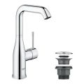 Grohe Essence New Umvadlov batria s vpustom Push-Open, chrm