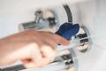 Grohe Start Edge Umvadlov batria s vpustom Push-Open, chrm