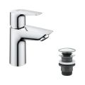 Grohe Start Edge Um�vadlov� bat�ria s v�pustom Push-Open, chr�m