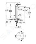 Grohe Eurosmart Cosmopolitan Batria na umvadlov misu, chrm