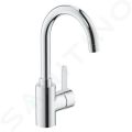 Grohe Eurosmart Cosmopolitan Umvadlov batria s vpustom Push-Open, chrm