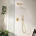 Grohe Essence Batria pod omietku pre 2 spotrebie, kefovan Cool Sunrise