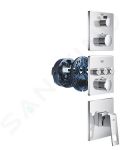 Grohe Grohtherm Termostatick sprchov batria na 2 spotrebie, chrm