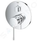 Grohe Essence Batria pod omietku na 3 spotrebie, chrm