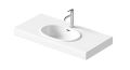 Duravit Balcoon Um�vadlo 100x48 cm, s prepadom, otvor na bat�riu, s v�pus�ou, DuraShield, biela
