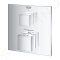 Grohe Grohtherm Cube Termostatick sprchov batria pod omietku, chrm