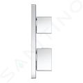 Grohe Grohtherm Cube Termostatick sprchov batria pod omietku, chrm