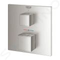 Grohe Grohtherm Cube Termostatick sprchov batria pod omietku, supersteel