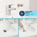 Grohe Start Edge Umvadlov batria s vpustom Push-Open, chrm