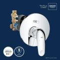 Grohe Swift Bat�ria pod omietku, na 2 spotrebi�e, s telesom, chr�m