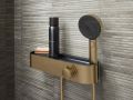 Hansgrohe ShowerTablet Select Termostatick sprchov batria, kefovan bronz