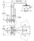 Grohe Euphoria Sprchov set 230 s termostatom, 1 prd, chrm