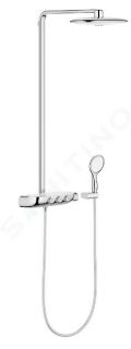 Grohe Rainshower SmartControl Sprchov set Duo 360 s termostatom, 2 prdy, chrm/mesan biela