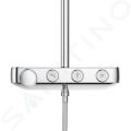 Grohe Euphoria SmartControl Sprchov set 310 Duo s termostatom, 3 prdy, chrm