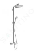 Hansgrohe Croma Select Termostatick vaov batria 280 Showerpipe s prsluenstvom, chrm