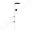 Hansgrohe Rainfinity Sprchov sprava Showerpipe 360, 1jet, matn biela