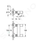 Grohe Costa L Sprchov batria, chrm
