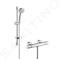 Hansgrohe Croma 100 Sprchov set Vario s termostatom, 3 prdy, EcoSmart 9 l/min, chrm