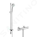 Hansgrohe Croma 100 Sprchov set Vario s termostatom, EcoSmart 9 l/min, chrm