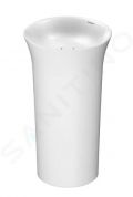 Duravit White Tulip Vone stojace umvadlo, 50x50x90 cm, bez otvoru na batriu, biela