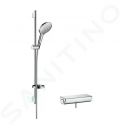 Hansgrohe Raindance Select S Sprchov set s termostatom, 15 cm, 3 prdy, chrm