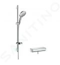 Hansgrohe Raindance Select S Sprchov set s termostatom, 150 mm, 3 prdy, chrm