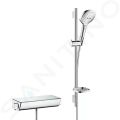 Hansgrohe Raindance Select E Sprchov set 120 s termostatom Ecostat Select, 3 prdy, chrm