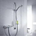 Hansgrohe Croma 100 Sprchov set s termostatom, 3 prdy, ty 65 cm, chrm