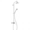 Hansgrohe Croma 160 Sprchov set Showerpipe s pkovou batriou, chrm