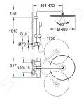 Grohe Rainshower Sprchov systm, chrm