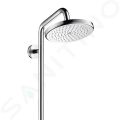 Hansgrohe Croma 220 Sprchov set Showerpipe s termostatom, 220 mm, 4 prdy, chrm