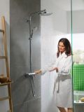 Hansgrohe Crometta Sprchov� s�prava S 240 Showerpipe s termostatom, chr�m