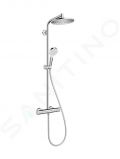 Hansgrohe Crometta Sprchov sprava S 240 Showerpipe s termostatom, chrm