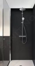 Hansgrohe Crometta Sprchov sprava S 240 Showerpipe s termostatom,  EcoSmart 9 l/min, chrm