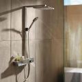 Hansgrohe Raindance E Sprchov sprava Showerpipe 300 s termostatom 600, EcoSmart 9 l/min, chrm