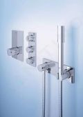 Grohe Grohtherm F Termostatick centrlna batria pod omietku, chrm