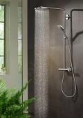 Hansgrohe Raindance Select S Sprchov set Showerpipe s termostatom, 3 prdy, chrm