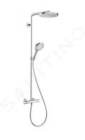 Hansgrohe Raindance Select S Sprchov set Showerpipe s termostatom, 3 prdy, chrm