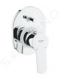 Grohe BauEdge Batria pod omietku, na 2 spotrebie, s telesom, chrm