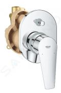 Grohe BauEdge Vaov batria pod omietku, s telesom, chrm