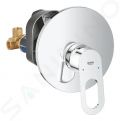 Grohe BauLoop Sprchov batria pod omietku, s telesom, chrm