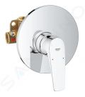 Grohe BauFlow Sprchov batria pod omietku, s telesom, chrm