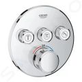 Grohe Grohtherm SmartControl Termostatick sprchov podomietkov batria, 3 ventily, chrm