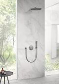 Grohe Grohtherm SmartControl Termostatick sprchov podomietkov batria, 3 ventily, kefovan Hard Graphite