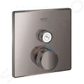 Grohe Grohtherm SmartControl Termostatick sprchov batria pod omietku s 1 ventilom, Hard Graphite