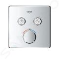 Grohe Grohtherm SmartControl Termostatick batria pod omietku s 2 ventilmi, chrm