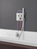 Grohe Grohtherm SmartControl Termostatick vaov batria pod omietku, s dvoma ventilmi a driakom na sprchu, chrm